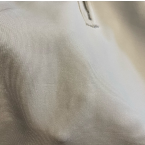 White Bodycon Ruffle One Shoulder Dress | SZ S - Picture 9 of 16